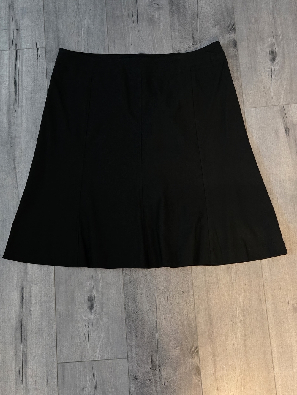 Classic Black A-Line Skirt